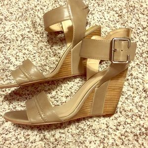 Wedge sandals. Nine West
